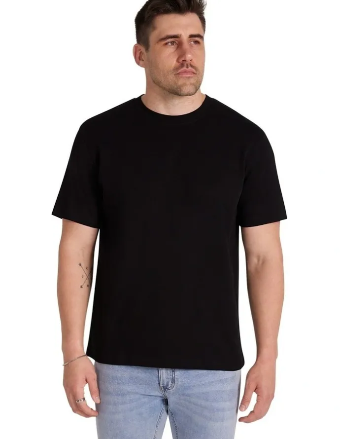 Johnny Bigg Classic Heavy Weight Tee in Black