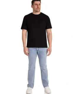 Johnny Bigg Classic Heavy Weight Tee in Black
