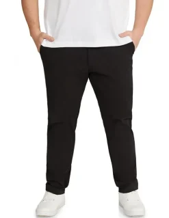 Johnny Bigg Comfort Flex Chino in Black