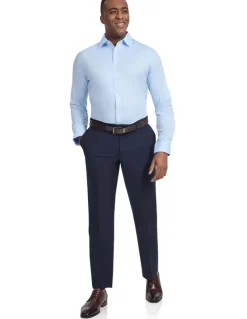Johnny Bigg Coolmax Stretch Dress Shirt in Light Blue