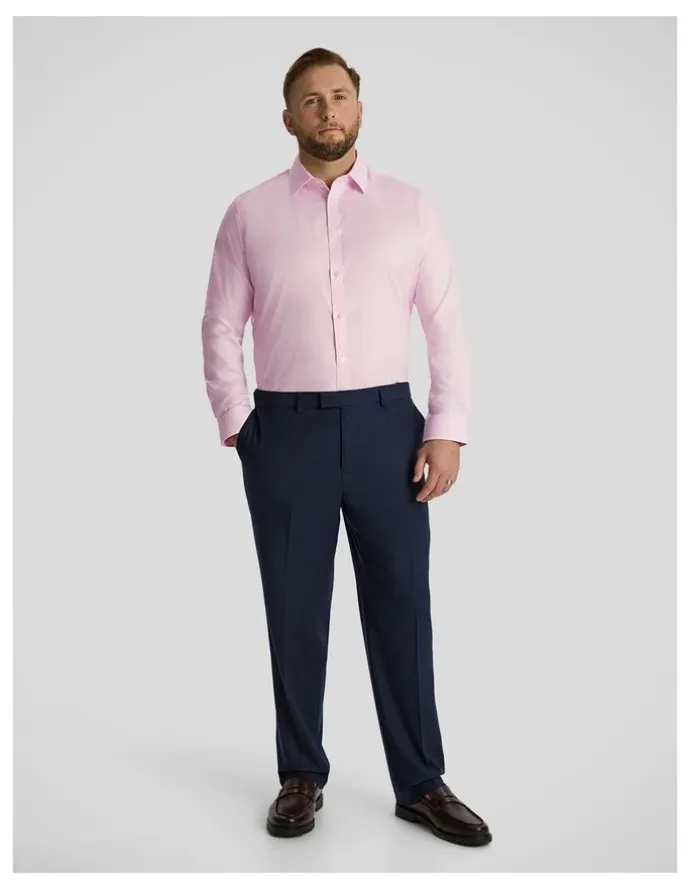 Johnny Bigg Coolmax Stretch Dress Shirt in Pink