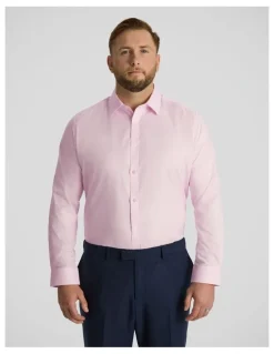 Johnny Bigg Coolmax Stretch Dress Shirt in Pink