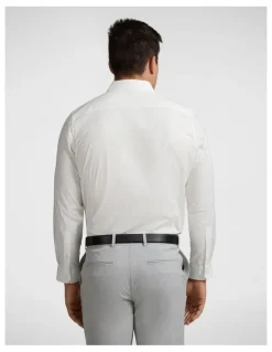 Johnny Bigg Coolmax Stretch Dress Shirt in White