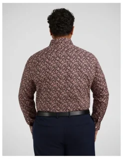 Johnny Bigg Darius Floral Shirt in Pink
