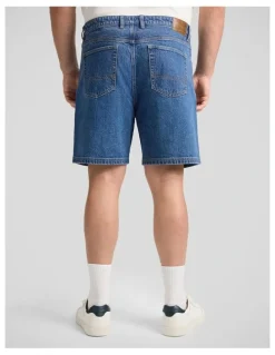 Johnny Bigg Denzel Denim Short in Dark Wash