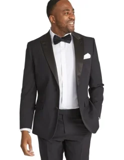 Johnny Bigg Elvis Tuxedo Suit Jacket in Black