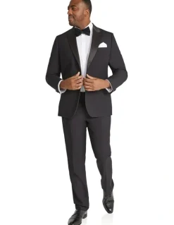Johnny Bigg Elvis Tuxedo Suit Jacket in Black