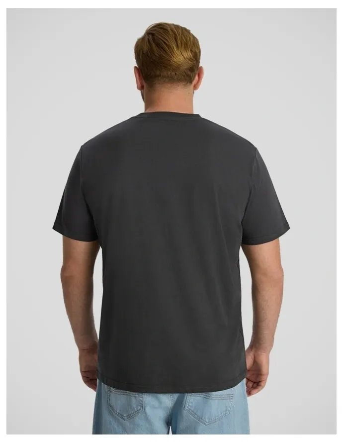 Johnny Bigg Essential Crew Neck Tee in Dark Grey