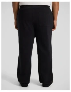 Johnny Bigg Essential Straight Track Pant in Black