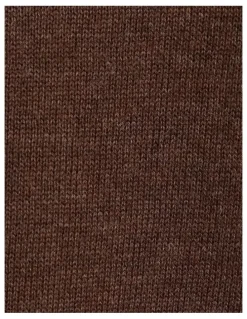 Johnny Bigg Everyday Polo Sweater in Chocolate
