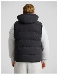 Johnny Bigg Fargo Puffer Vest in Black