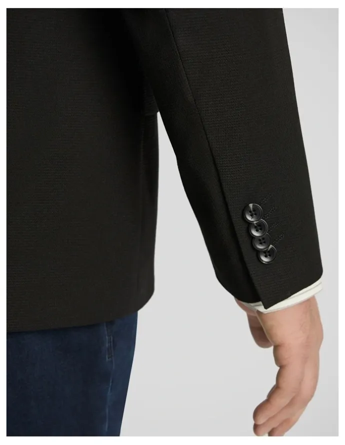 Johnny Bigg Harvey Commuter Blazer in Black