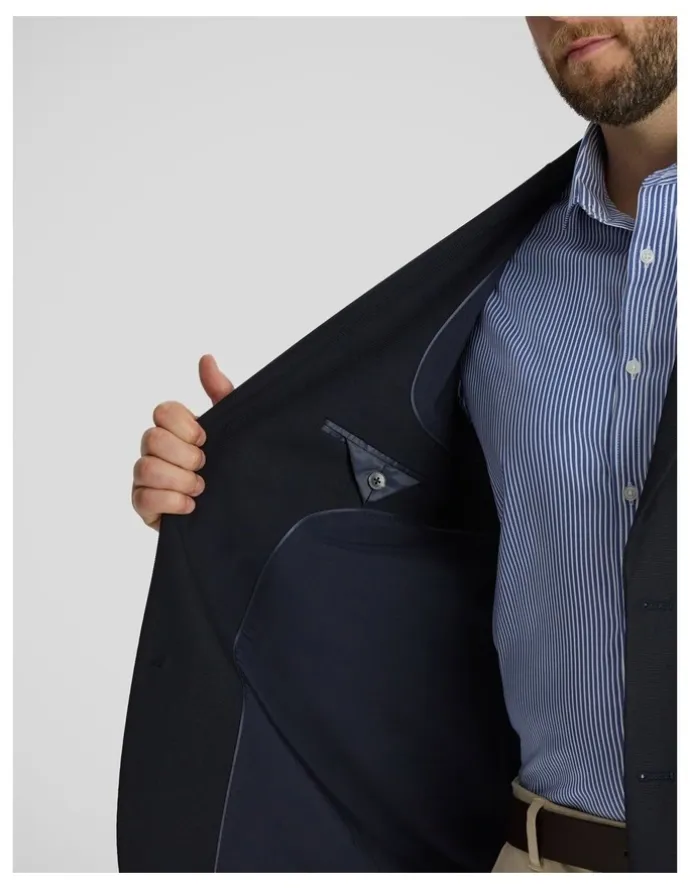 Johnny Bigg Harvey Commuter Blazer in Navy