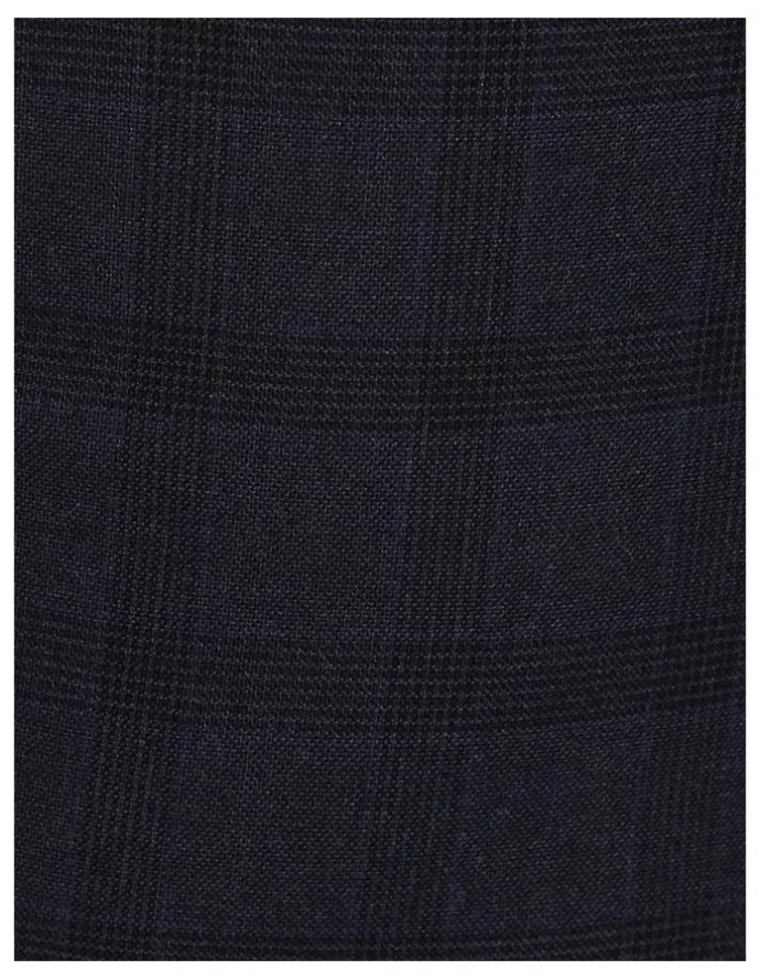 Johnny Bigg Henry Check Stretch Dress Pant in Ink