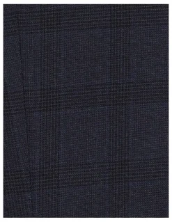 Johnny Bigg Henry Check Stretch Suit Jacket in Ink