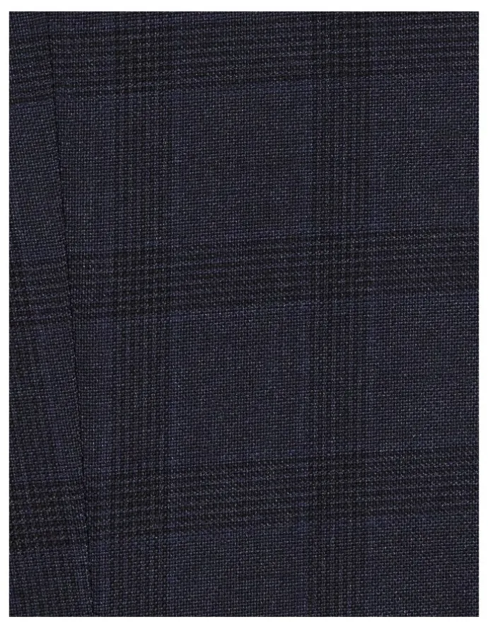 Johnny Bigg Henry Check Stretch Suit Jacket in Ink