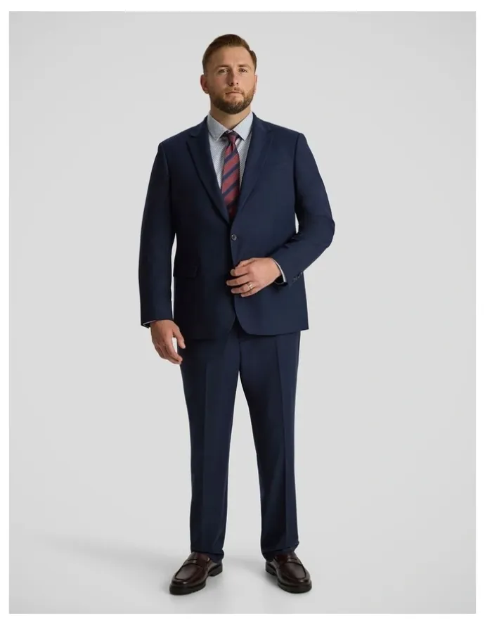 Johnny Bigg Hudson Stretch Dress Pant in Navy