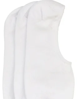 Johnny Bigg Invisible Sock 3 Pack in White