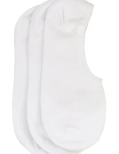 Johnny Bigg Invisible Sock 3 Pack in White