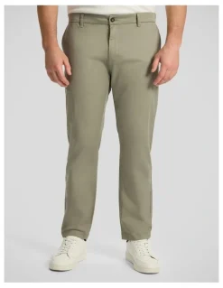 Johnny Bigg Ledger Stretch Chino in Moss