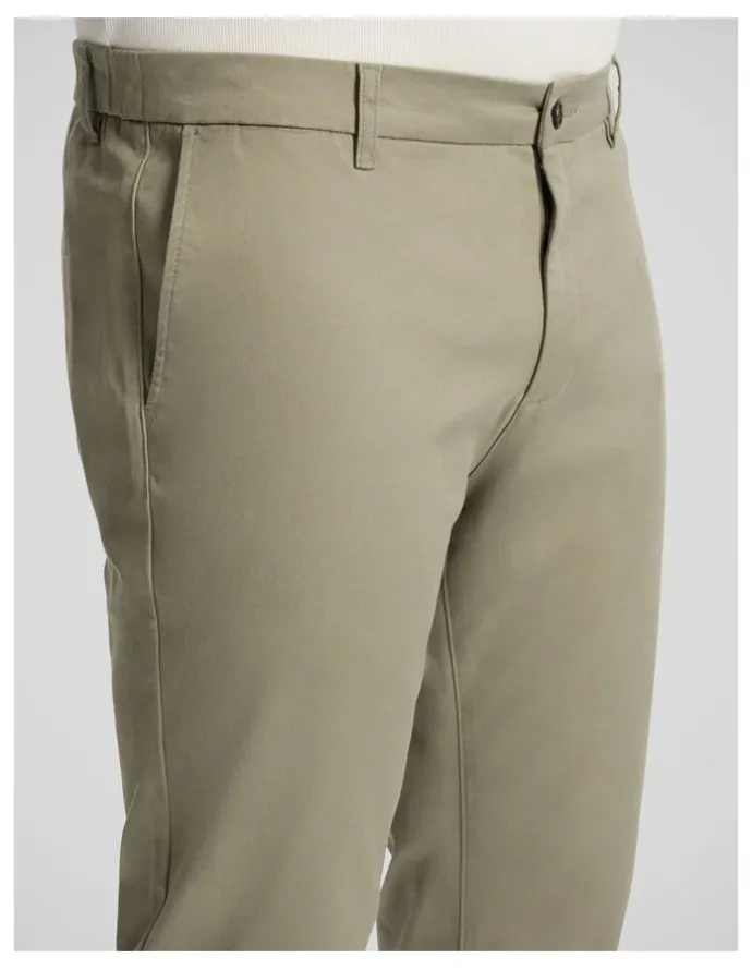 Johnny Bigg Ledger Stretch Chino in Moss