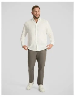 Johnny Bigg Ledger Stretch Chino in Walnut