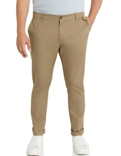 Johnny Bigg Ledger Stretch Chino in Beige