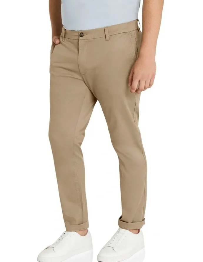Johnny Bigg Ledger Stretch Chino in Beige