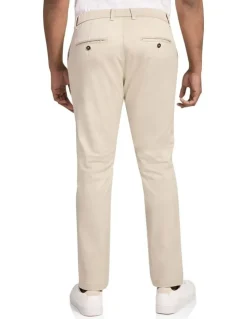 Johnny Bigg Ledger Stretch Chino Pant in Latte