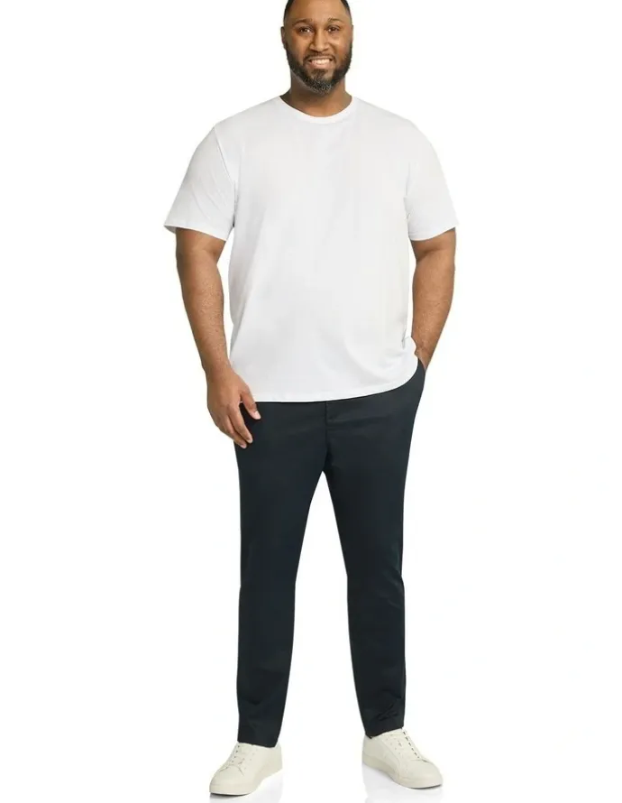 Johnny Bigg Ledger Stretch Chino in Blue