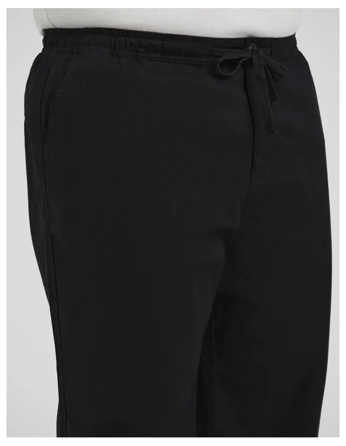 Johnny Bigg Madrid Linen Blend Pant in Black