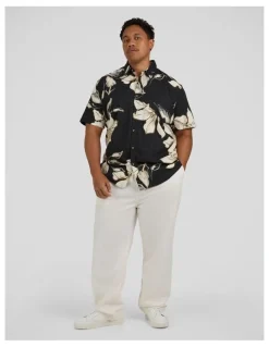 Johnny Bigg Madrid Linen Blend Pant in Vanilla