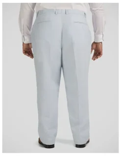 Johnny Bigg Matteo Linen Dress Pant in Sky
