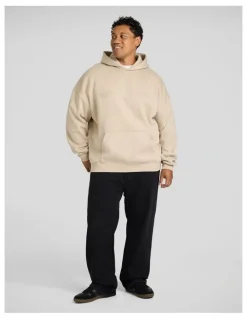 Johnny Bigg Monde Relaxed Fit Hoodie in Beige