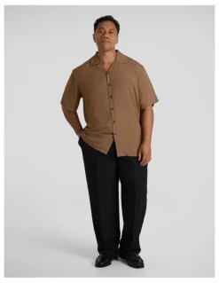 Johnny Bigg Norris Relaxed Fit Shirt in Bronze