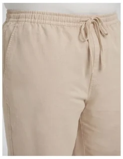 Johnny Bigg Ravello Linen Blend Pant in Stone