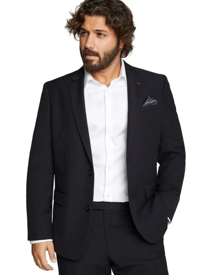 Johnny Bigg Raymond 2B Suit Jacket in Black