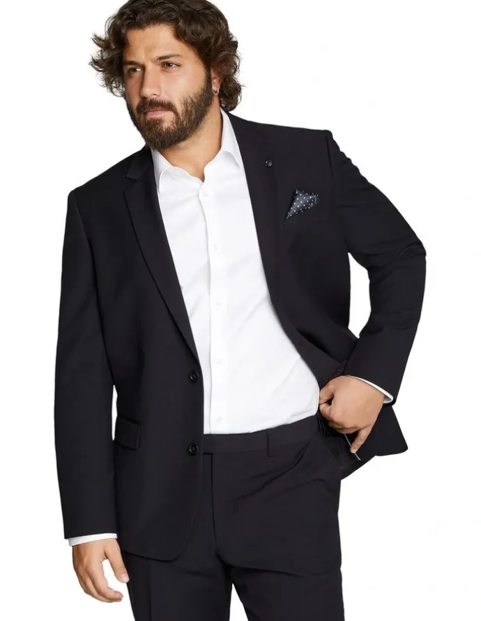 Johnny Bigg Raymond 2B Suit Jacket in Black