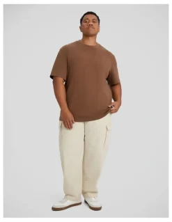 Johnny Bigg Relaxed Fit Cargo Pant in Chalk