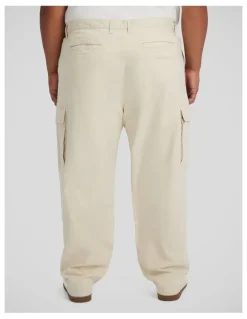 Johnny Bigg Relaxed Fit Cargo Pant in Chalk