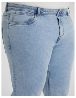 Johnny Bigg Ronnie Tapered Fit Jean in Ice Blue