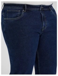 Johnny Bigg Ronnie Tapered Fit Jeans in Indigo