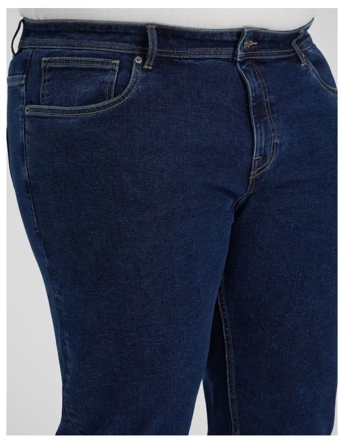 Johnny Bigg Ronnie Tapered Fit Jeans in Indigo