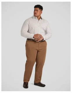 Johnny Bigg Seth Check Shirt in White