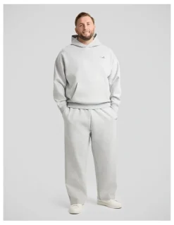 Johnny Bigg Tech Straight Track Pant in Grey Marle