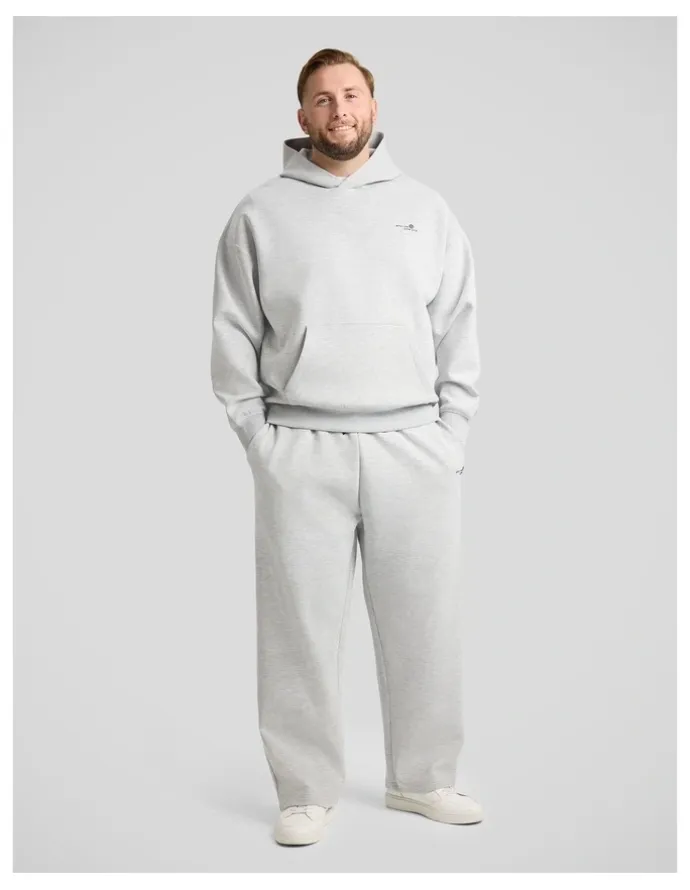 Johnny Bigg Tech Straight Track Pant in Grey Marle
