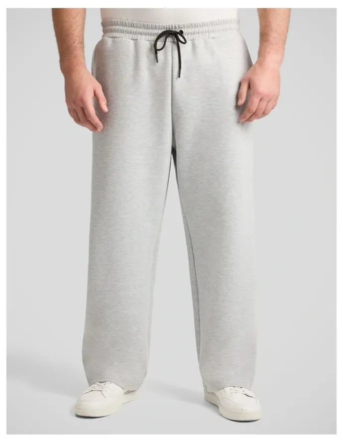 Johnny Bigg Tech Straight Track Pant in Grey Marle