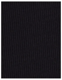 Johnny Bigg Essential Rib Singlet in Black