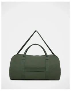 Julius Marlow Canvas Duffle Bag In Green