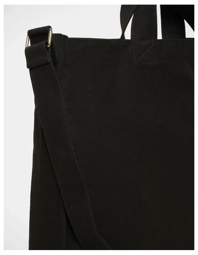 Julius Marlow Canvas Tote Bag in Black